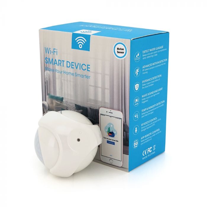 
					Автономний WiFi датчик руху YOSO Dмotion-WIFI-01 TUYA живлення СR123 шт.