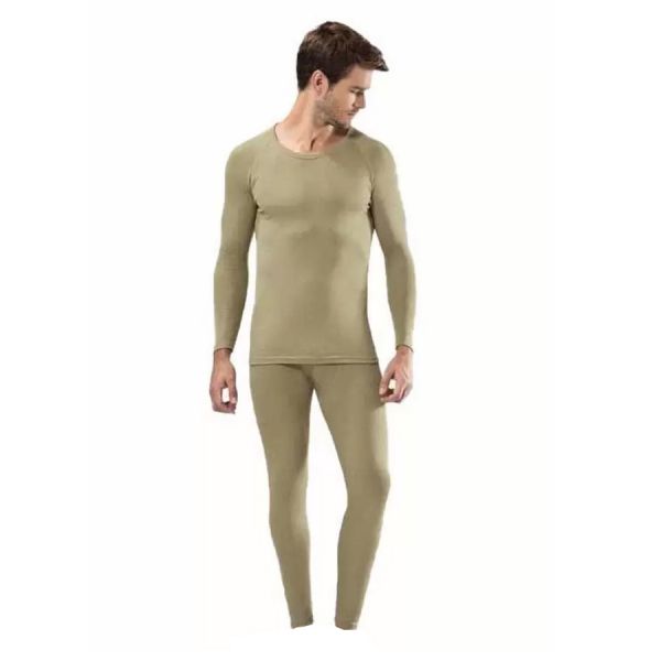 
					Комплект термобілизни (штани+ футболка з довгим рукавом), розмір XXL, Туреччина, Олива