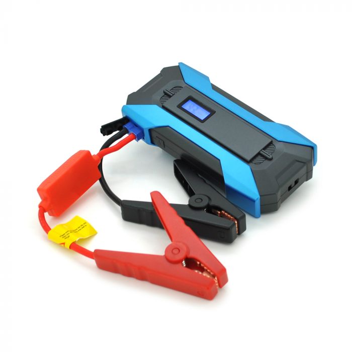 
					Пусковий автомобільний пристрій A12-25000, 12V, пусковий струм 400А-800А, DC: 16.8V, 1*Type-C+1*QC3.0 5V3A/9V2A, крокодили в комплекті, LED