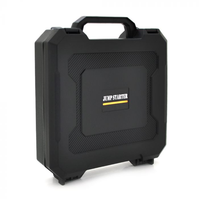 
					Пусковий автомобільний пристрій A12-25000, 12V, пусковий струм 400А-800А, DC: 16.8V, 1*Type-C+1*QC3.0 5V3A/9V2A, крокодили в комплекті, LED