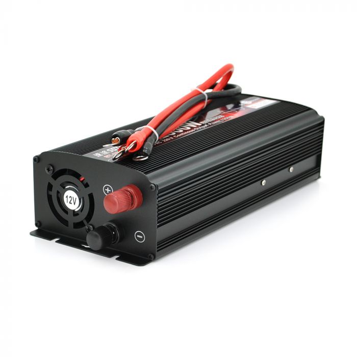 
					Інвертор напруги ST2500CP (DC:1250W), 12/220V з апроксимованою синусоїдою, 1 універсальна розетка, крокодили, BOX