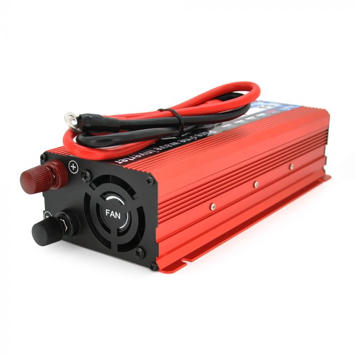 
					Інвертор напруги DA-2200M (DC:1100W), 12/220V з апроксимованою синусоїдою, 1 універсальна розетка, клемні дроти, Q10