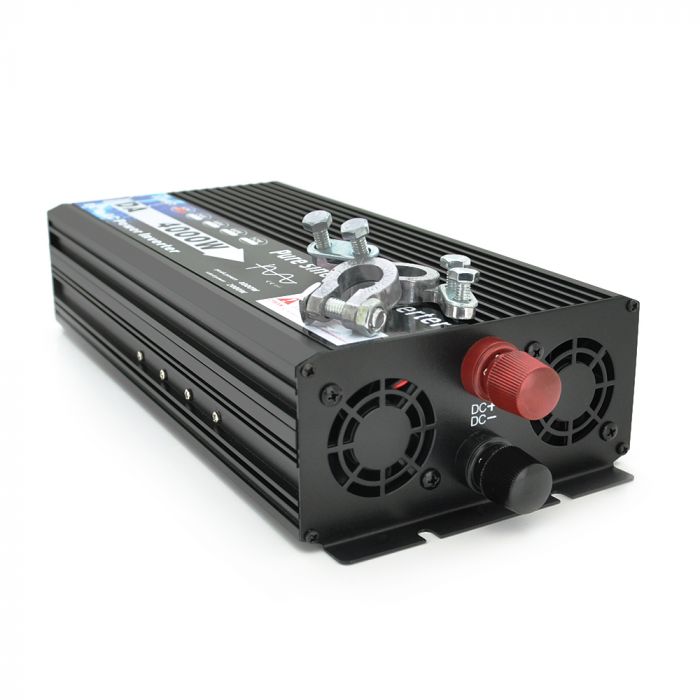 
					Інвертор напруги DA-4000Q (DC:2000W), 12/220V з апроксимованою синусоїдою, 1Shuko, клемні дроти, Q6