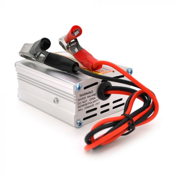 
					Інвертор напруги LY220W (DC:110W), 12/220V з апроксимованою синусоїдою, 1 універсальна розетка, 1*USB (DC:5V/2.4A), дроти+крокодили