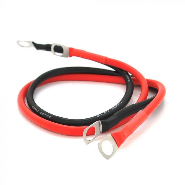
					Перемичка (з'єднувач) 8AWG для акумуляторів, 50см, ціна за комплект