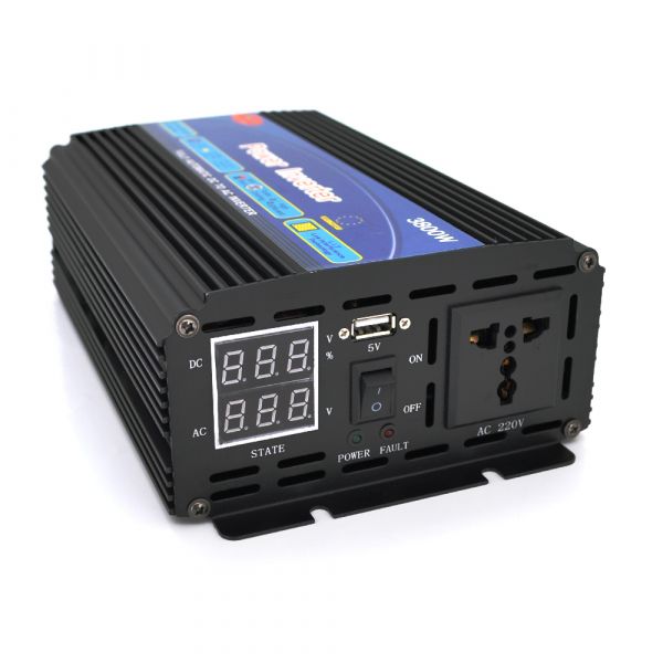 
					Інвертор напруги Wm-3800(1900Вт), 24/220V approximated, 1 універсальна розетка