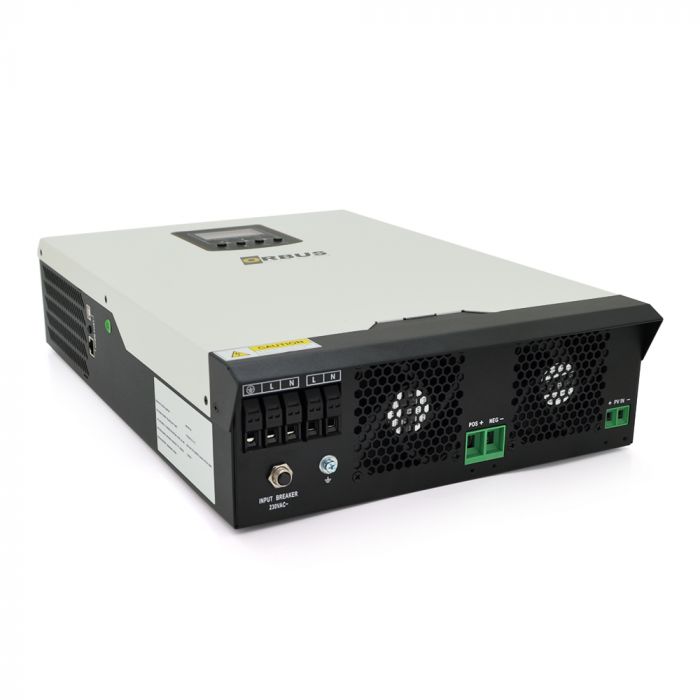 
					Гібридний інвертор ORBUS VP5000-48, 5000W, 48V, струм заряду 0-110A, 160-275V, ШIМ-контролер (60А, 105 Vdc)