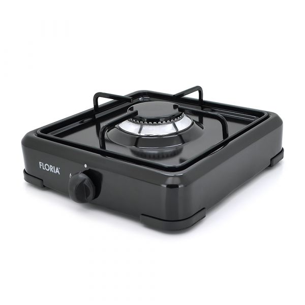 
					Газова плита Floria ZLN7118, 1 комфорка, Black