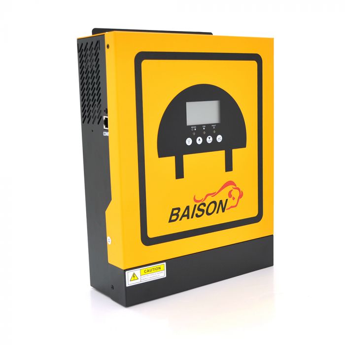 
					Гібридний інвертор BAISON SM-2400-24-BS ,2400W, 24V, ток заряда 0-50A, 170-280V ,MPPT (50А, 50 Vdc)