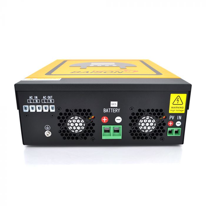 
					Гібридний інвертор BAISON SM-2400-24-BS ,2400W, 24V, ток заряда 0-50A, 170-280V ,MPPT (50А, 50 Vdc)