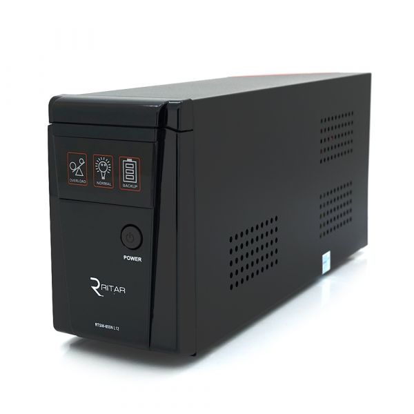 
					ДБЖ з правильною синусоїдою RITAR RTSW-600NL12 LED (360Вт), 12В, під зовнішній АКБ, Q4 (320*132*210) 4,2 кг (236*85*130)