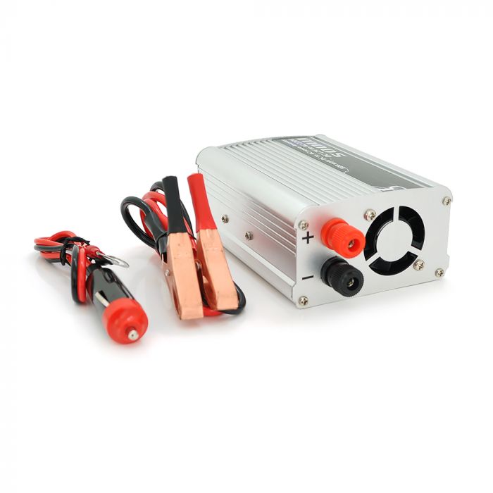 
					Інвертор напруги PI 500ВА(300Вт), 12/220V, approximated, 1 універсальна розетка, клем + крокодили+АЗУ