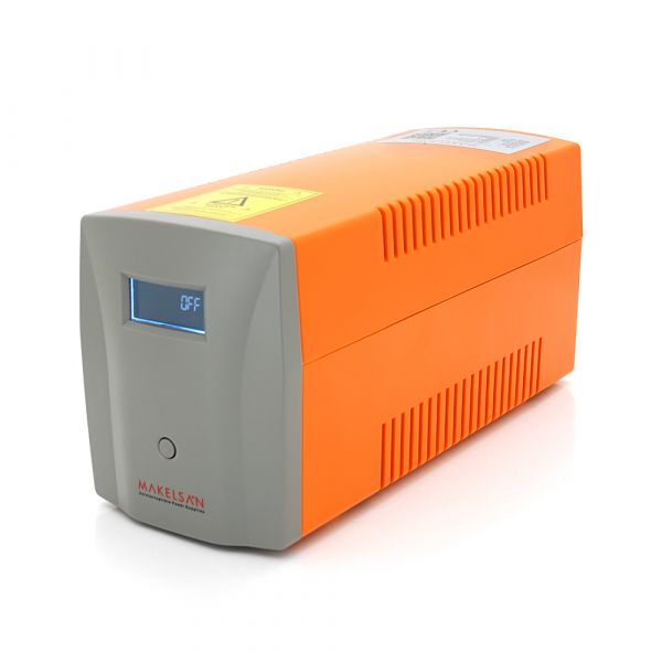 
					ДБЖ MAKELSAN Lion1200VA (720W) Standby-L, LCD, 170-280VAC, AVR 1st, 3xSCHUKO socket, 1x12V9Ah, Plastic Case ( 150 х 353 х 162 )