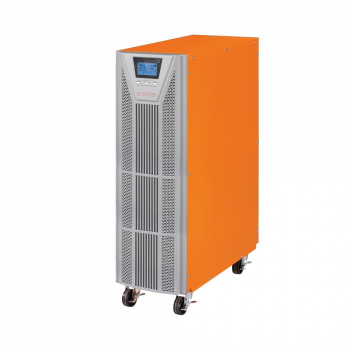 
					ДБЖ з правильною синусоїдою ONLINE MAKELSAN PowerPack Se-10kVA-LCD, 10000VA (9000Вт), 192В, Вбудована батарея 12V9Ah х20 шт, (440*720*940), 78,9кг, Q1