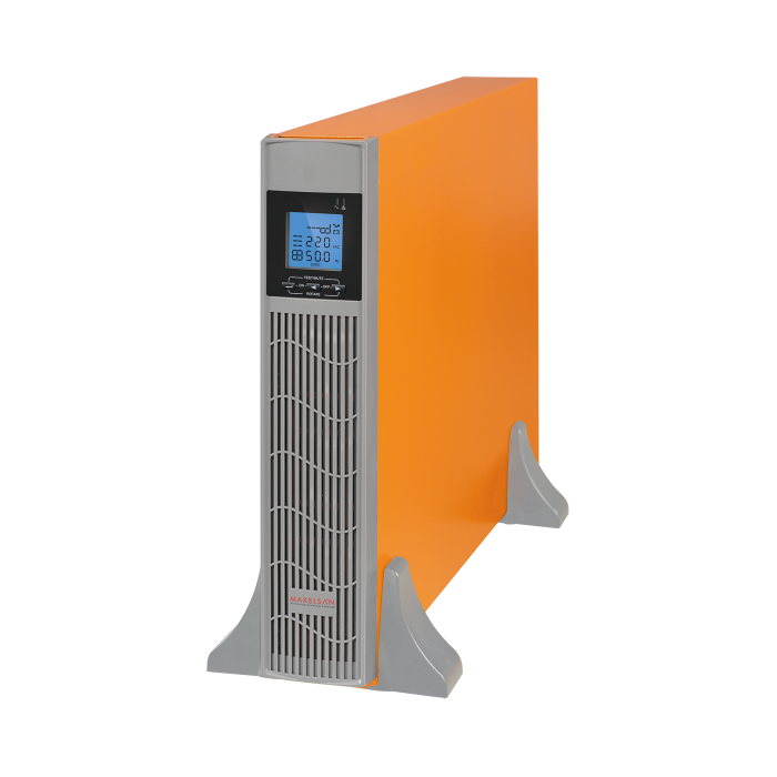 
					ДБЖ з правильною синусоїдою ONLINE MAKELSAN PowerPack Se-RT-3kVA-LCD, 3000VA (2700Вт), 72В, Вбудована батарея 12V 7Ah х6шт, (545*782*198), 33.1кг, Q1