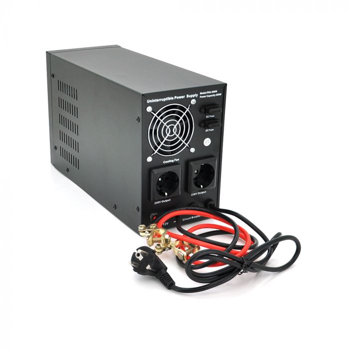 
					ДБЖ з правильною синусоїдою Ritar SK-800VA (500W), DC:145-275V, LCD-дисплей, 2Shuko socket, 12V,  під зовнішню батарею, струм заряду 10/15А, Q2