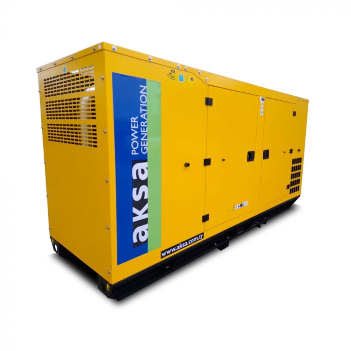 
					Генератор дизельний AKSA - A6CRX69TI, трифазний 230/400V, 50Hz, 200KVA (160КВт), об'єм 271л