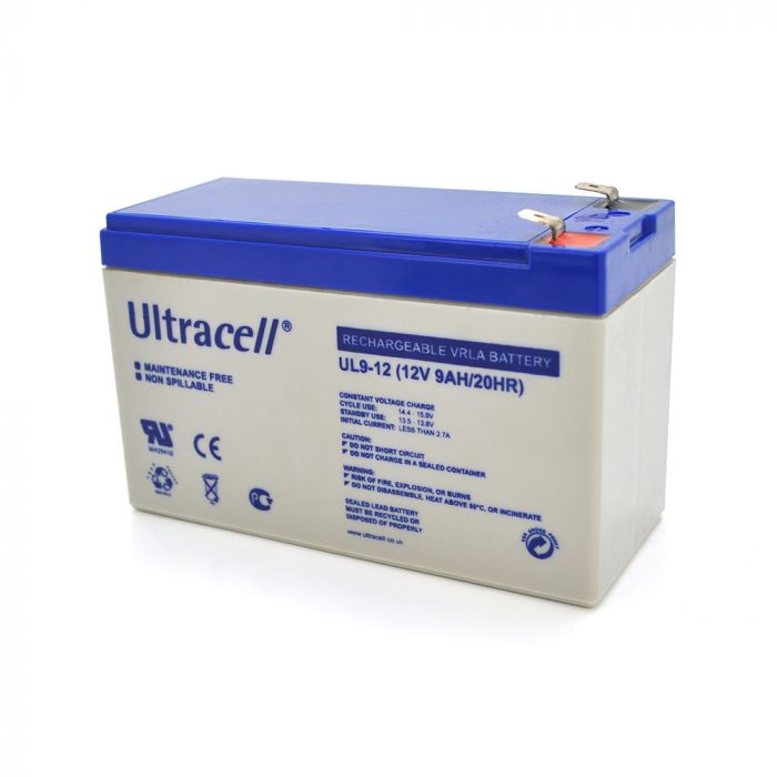 
					Акумуляторна батарея Ultracell UXL79-12 AGM 12V 9 Ah  (151 x 65 x 99) White Q8/420