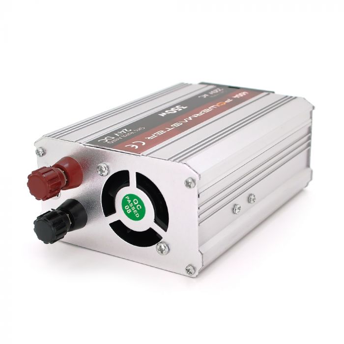 
					Інвертор напруги POWERMASTER, 24V/220V, 350W з модифікованою синусоїдою, 1 Shuko, клеми