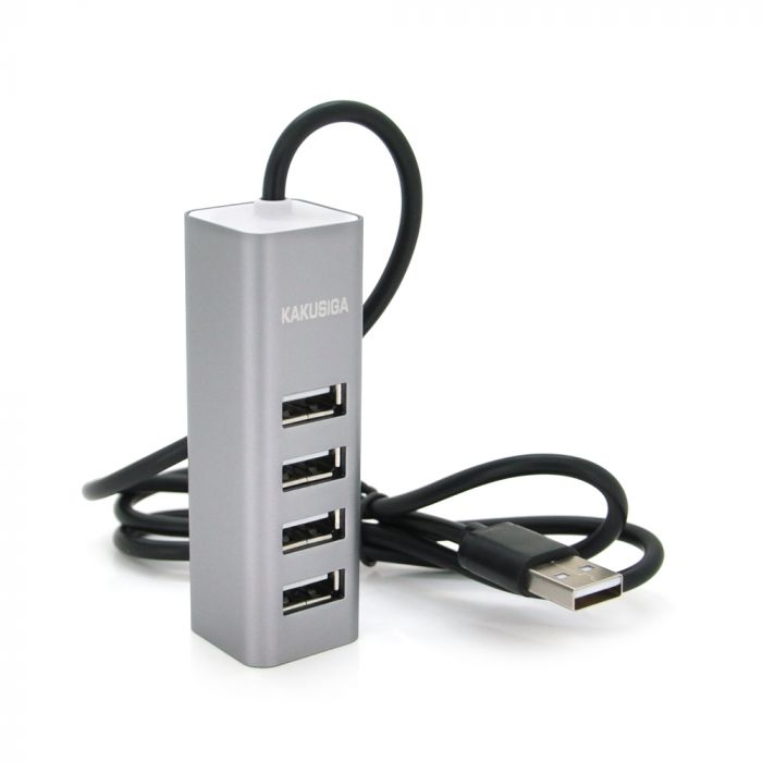 
					Хаб iKAKU KSC-383 YILIAN USB 2.0 4 порта, Black, 480Mbts живлення від USB, Box