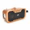
					Радіо з ліхтариком NS-S270-S, FM/AM/SW радіо+Solar, Входи: TFcard, USB, Wireless speaker, Bluetooth, Black, Box