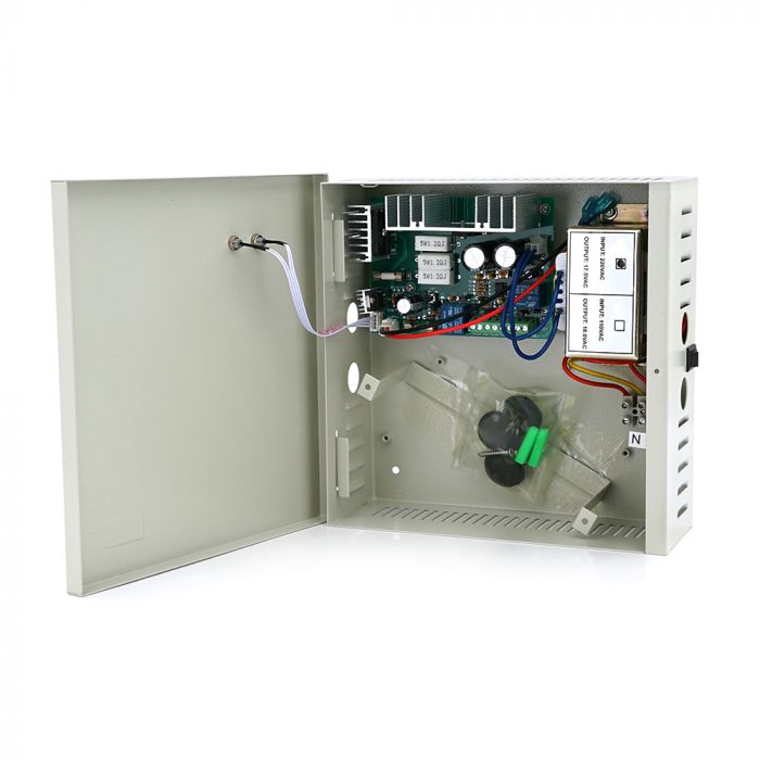 
					Безперебійний блок живлення трансформаторний, одноканальний, 12В/3А, клемник, вхідний ~220-240В, під акб 12В/7Ач, 226*226*84мм