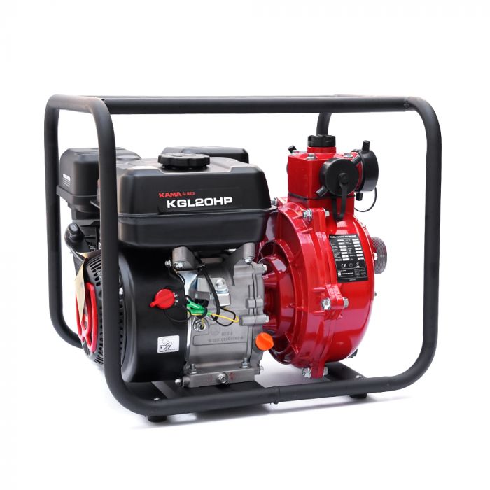 
					Мотопомпа бензинова KGL20HP, продуктивність 20 м3/година, потужність 7 к.с.