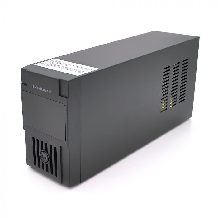 
					ДБЖ Qoltec QLT800 (480W) Proxima-L, LCD, AVR, 2st, 2xSCHUKO socket, 1x12V9Ah, plastik Case
