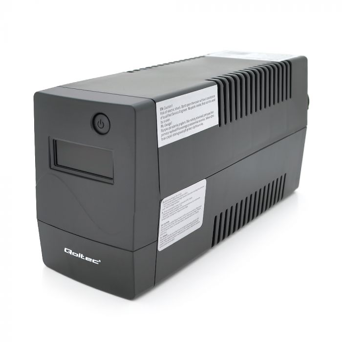 
					ДБЖ Qoltec QLT450 (240W) LED, AVR, 2st, 2xSCHUKO socket, 1x12V4,5Ah, plastik Case