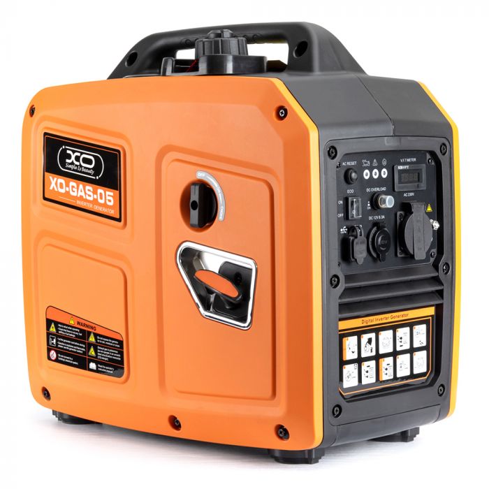 
					Генератор інверторний БЕНЗИНОВИЙ XO-GAS-05 2,5kW (2.8kW), однофазний, 220V, 50Hz, об'єм 6л