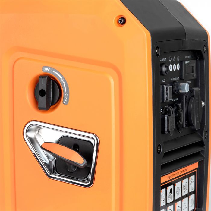 
					Генератор інверторний БЕНЗИНОВИЙ XO-GAS-05 2,5kW (2.8kW), однофазний, 220V, 50Hz, об'єм 6л