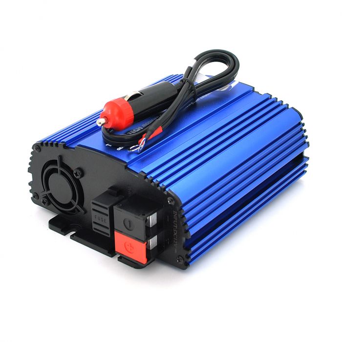 
					Інвертор напруги Tommatech MS-300, 12V/220V, 300W з апроксимованою синусоїдою, 1Shuko, USB, клемні дроти, АЗУ+ затискачі, Q15