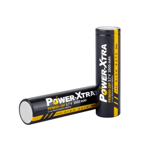 
					Акумулятор Li-ion Power-Xtra 18650 2500mAh 3.7V, Orange