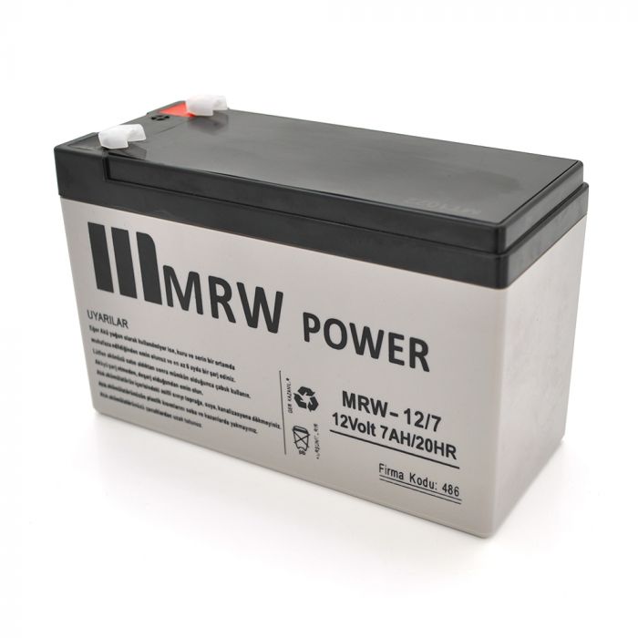 
					Акумуляторна батарея Mervesan MRV-12/7 12 V 7Ah ( 150 x 65 x 95 (100) ) Gray Q8