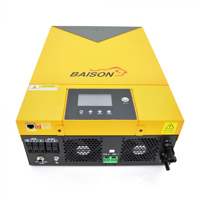 
					Гібридний інвертор BAISON MPS-VIII-PRO,4200W, 24V, ток заряда 0-110A, 170-280V, MPPT (18А, 90-450 Vdc)