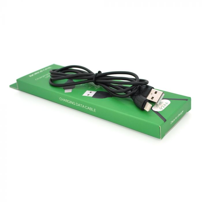 
					Кабель Borofone BX16, Lighting-USB, 2.4A, довжина 1м, Black, BOX