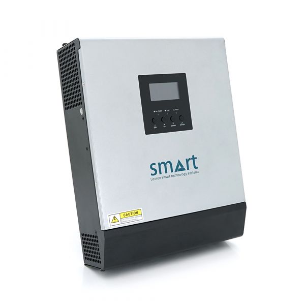 
					Гібридний інвертор Lexron Axpert KS 3K, 3000W, 24V, струм заряду 0-30A, 170-280V, PVM (50А, 50 Vdc)