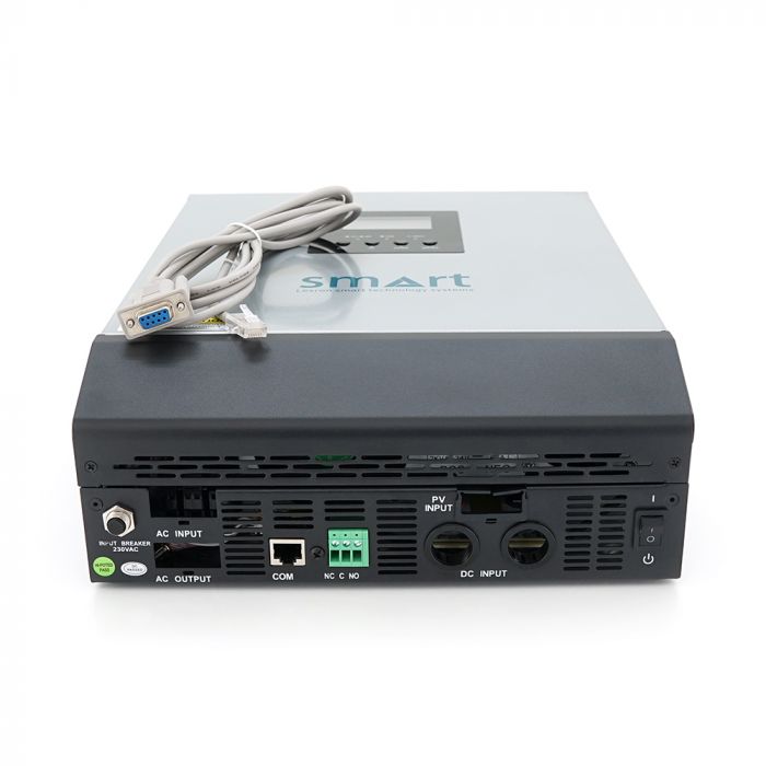 
					Гібридний інвертор Lexron Axpert KS 3K, 3000W, 24V, струм заряду 0-30A, 170-280V, PVM (50А, 50 Vdc)