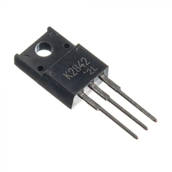 
					Транзистор 2SK2842, 500V, 12A, TO-220F