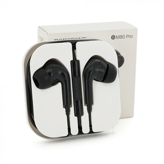 
					Навушники провідні BOROFONE BM80, 1,2м, Black, Box