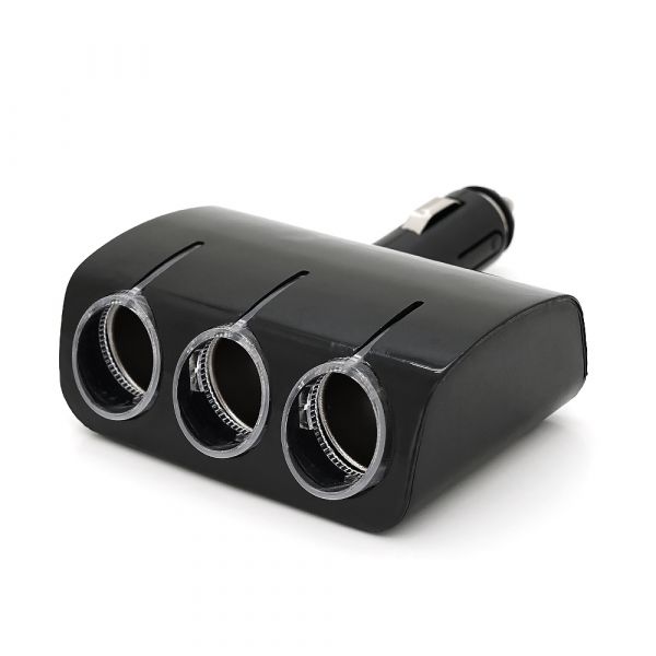 
					АЗУ розгалужувач Olesson 1520, 12V-3*12V, Black, Blister