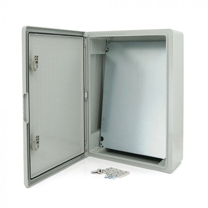 
					Бокс міцний з ABS пластику з монтажною панеллю 600х400х200, IP65