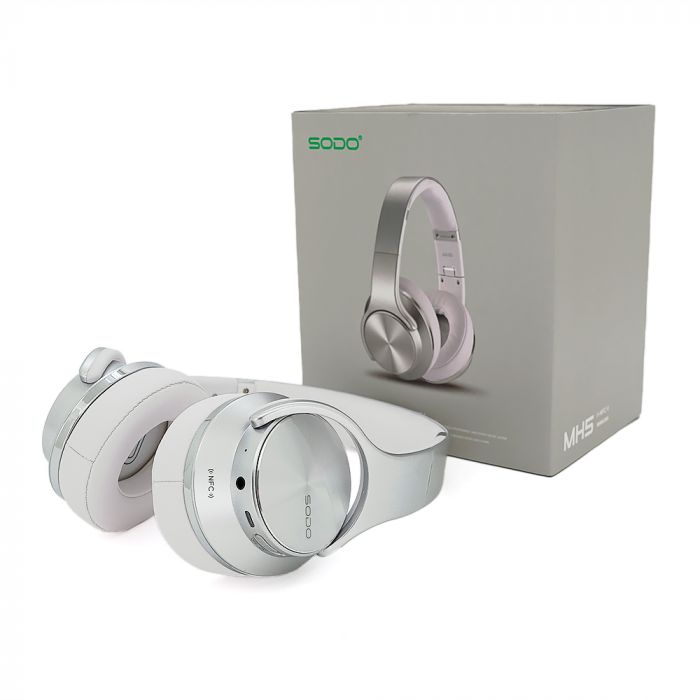 
					Бездротові Bluetooth навушники SODO MH5 з динаміком, Gray