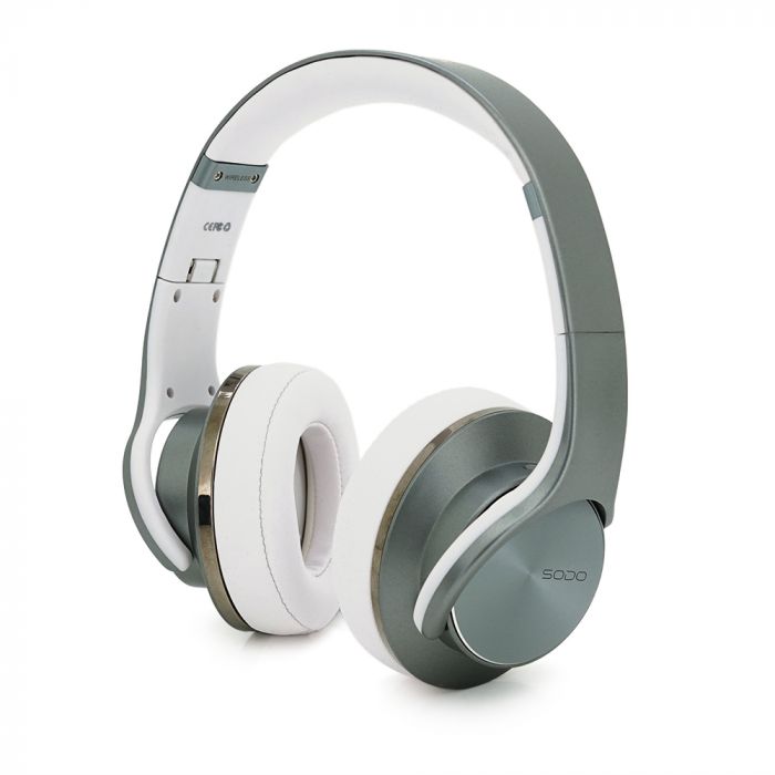 
					Бездротові Bluetooth навушники SODO MH5 з динаміком, Dark Gray