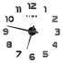 
					Настінний 3D годинник ZH002, 120cm, Black