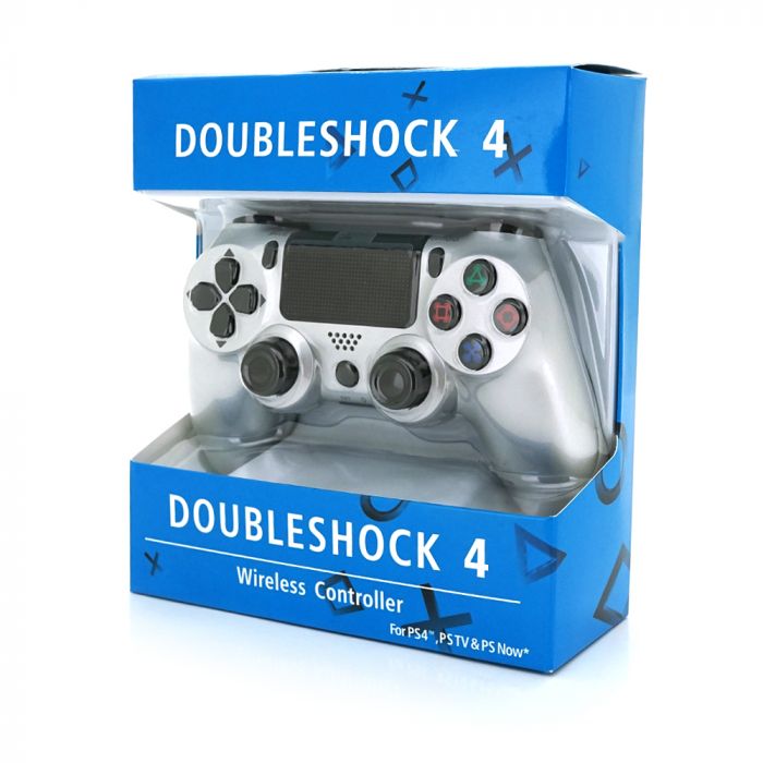 
					Бездротовий геймпад для PS4 SONY Wireless DUALSHOCK 4 (Silver), 3.7V, 500mAh