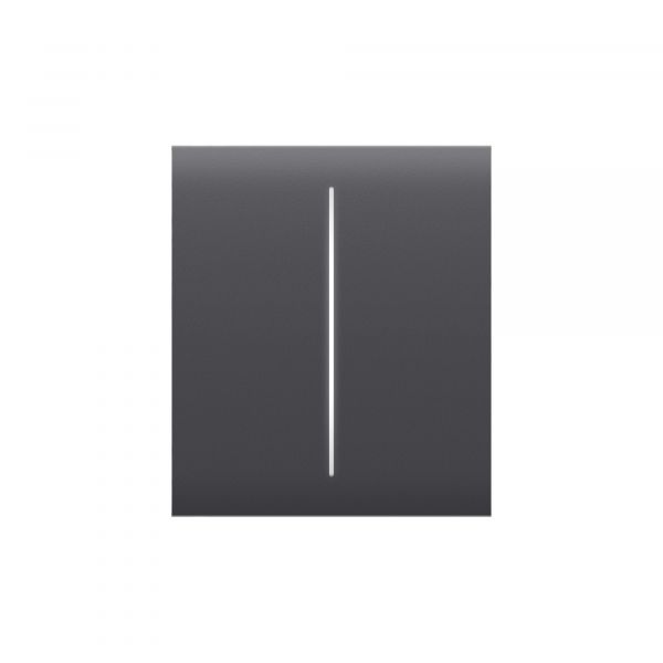 
					Центральна кнопка для двоклавішного вимикача Ajax CenterButton (2-gang) graphite
