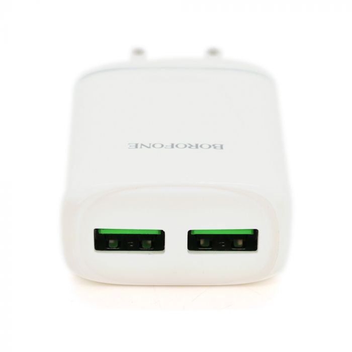 
					СЗУ BOROFONE BA54A 18W 2xUSB, 3A, White, Box
