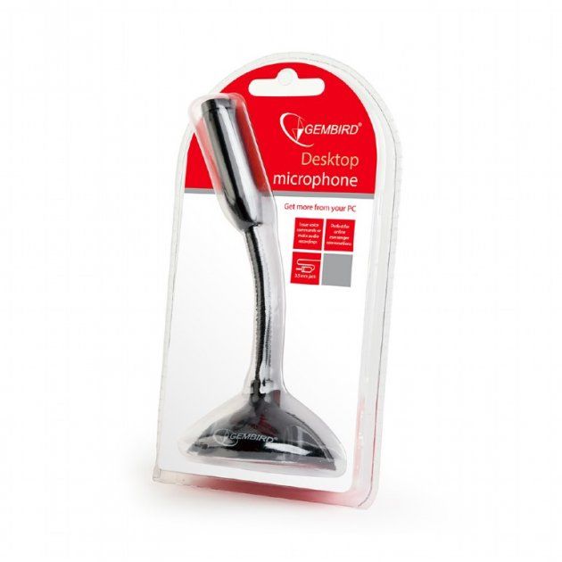 Мікрофони Мікрофон Gembird MIC-D-02 мікрофон настільний