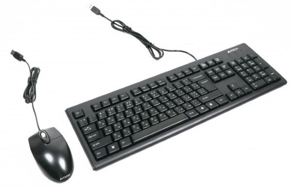 Клавіатура+миша A4Tech KRS-8372 Чорний KRS-83+OP-720, USB